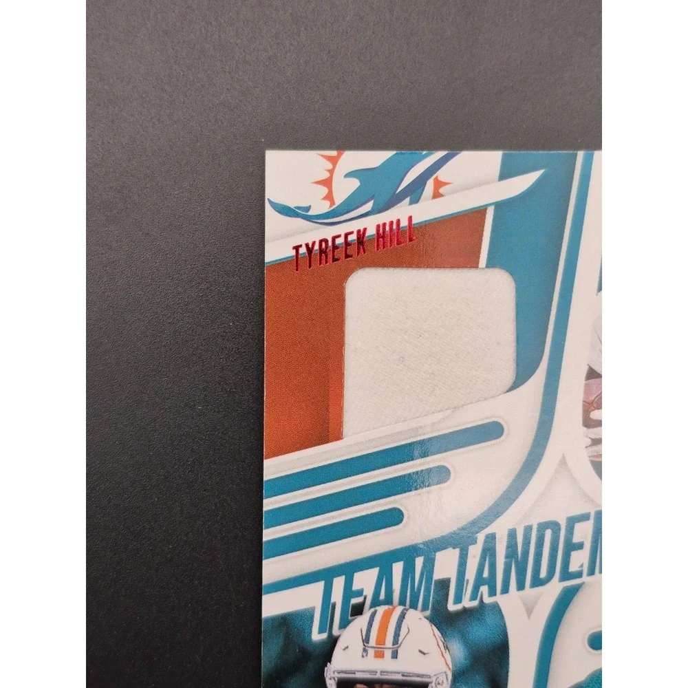 2025 Panini Absolute DeVon Achane Tyreek Hill #TTM-MIA Team Tandems /115